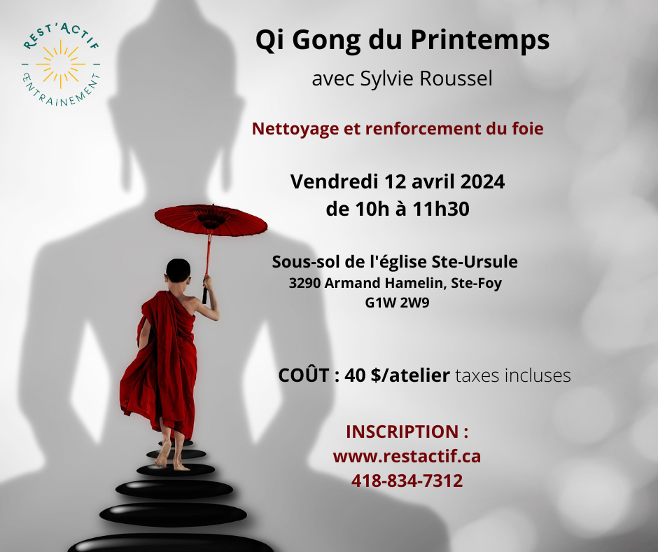 Atelier Qi Gong Lévis et Québec - Rest'Actif