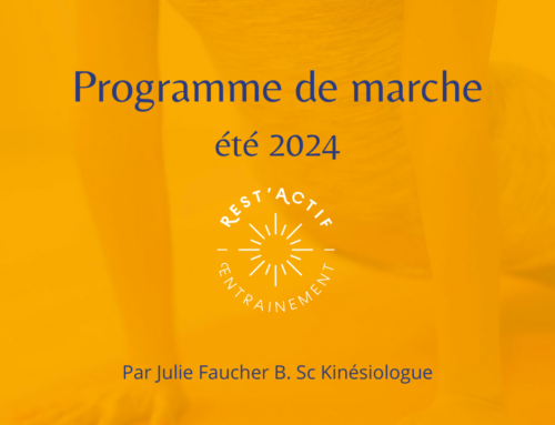 Programme de marche estival