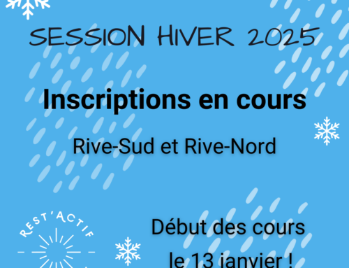 Inscriptions hiver 2025