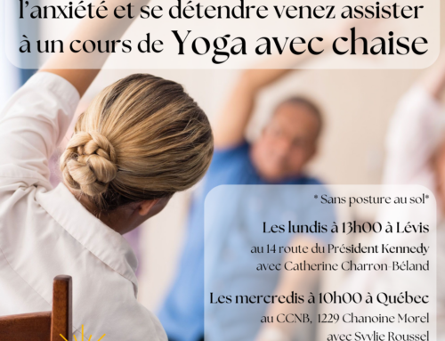 Yoga avec chaise