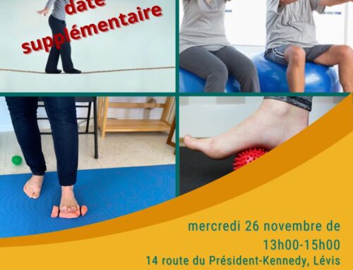 Atelier prévention des chutes 26 novembre 2025
